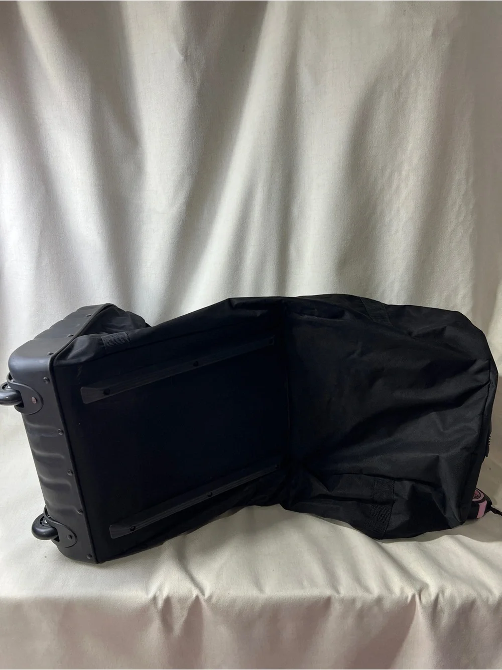BMW Black Duffel Travel Bag with Logo